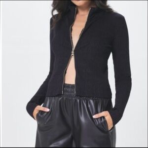 LA Made Aura Zip Up Cardi